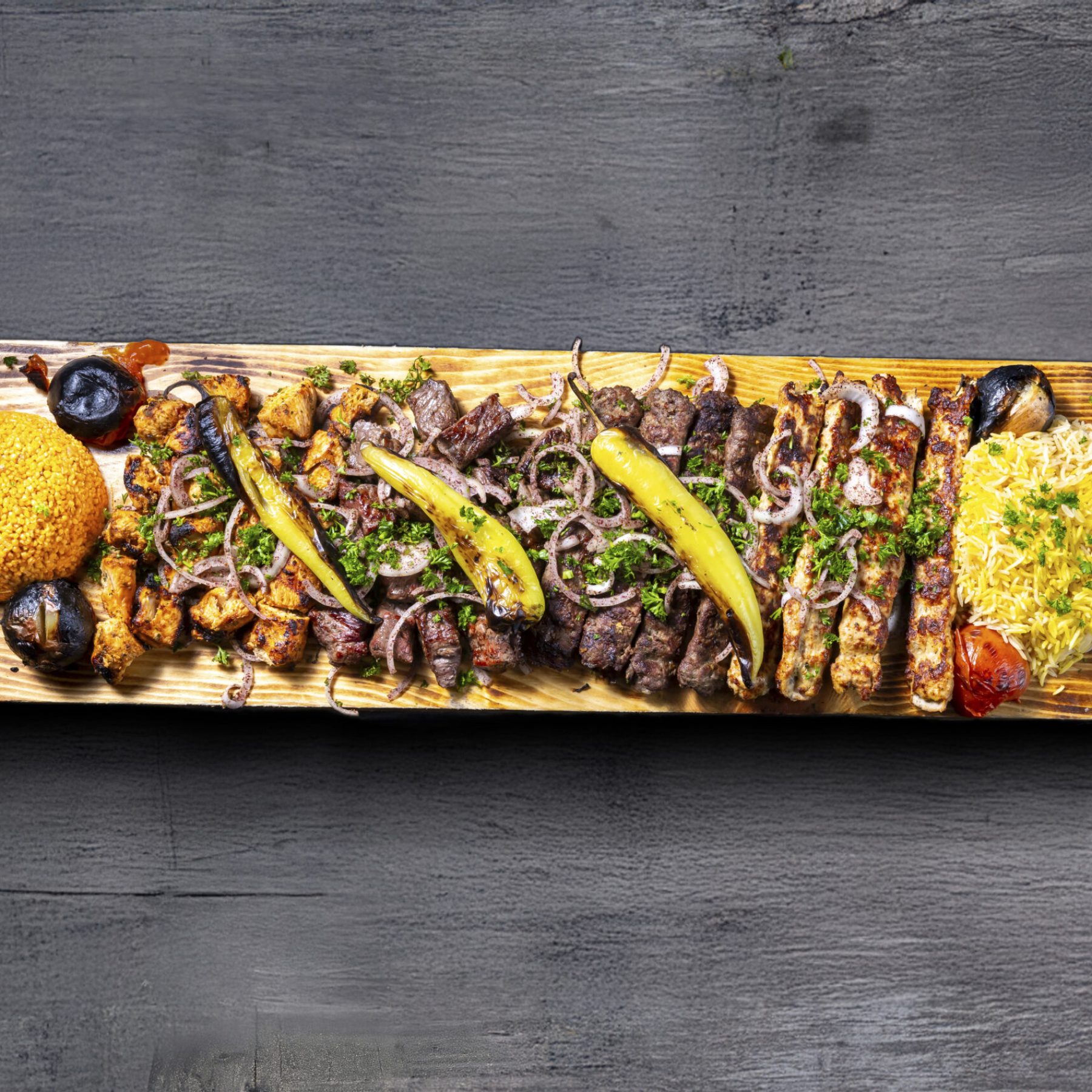 Mixed grill at Fairouz Resto Lounge